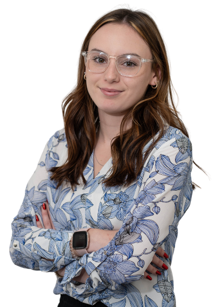 Hailey Rovo, receptionist and administrative support at Ruberto Sheikh LLP,